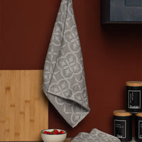 Grey Tea Towels - 3 Towels/Pack
