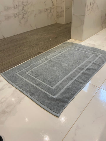 Bluish Grey Bath mat