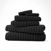 6 PIECE WAVY TOWEL SET | 600GSM