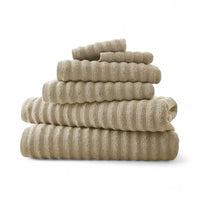 6 PIECE WAVY TOWEL SET | 600GSM
