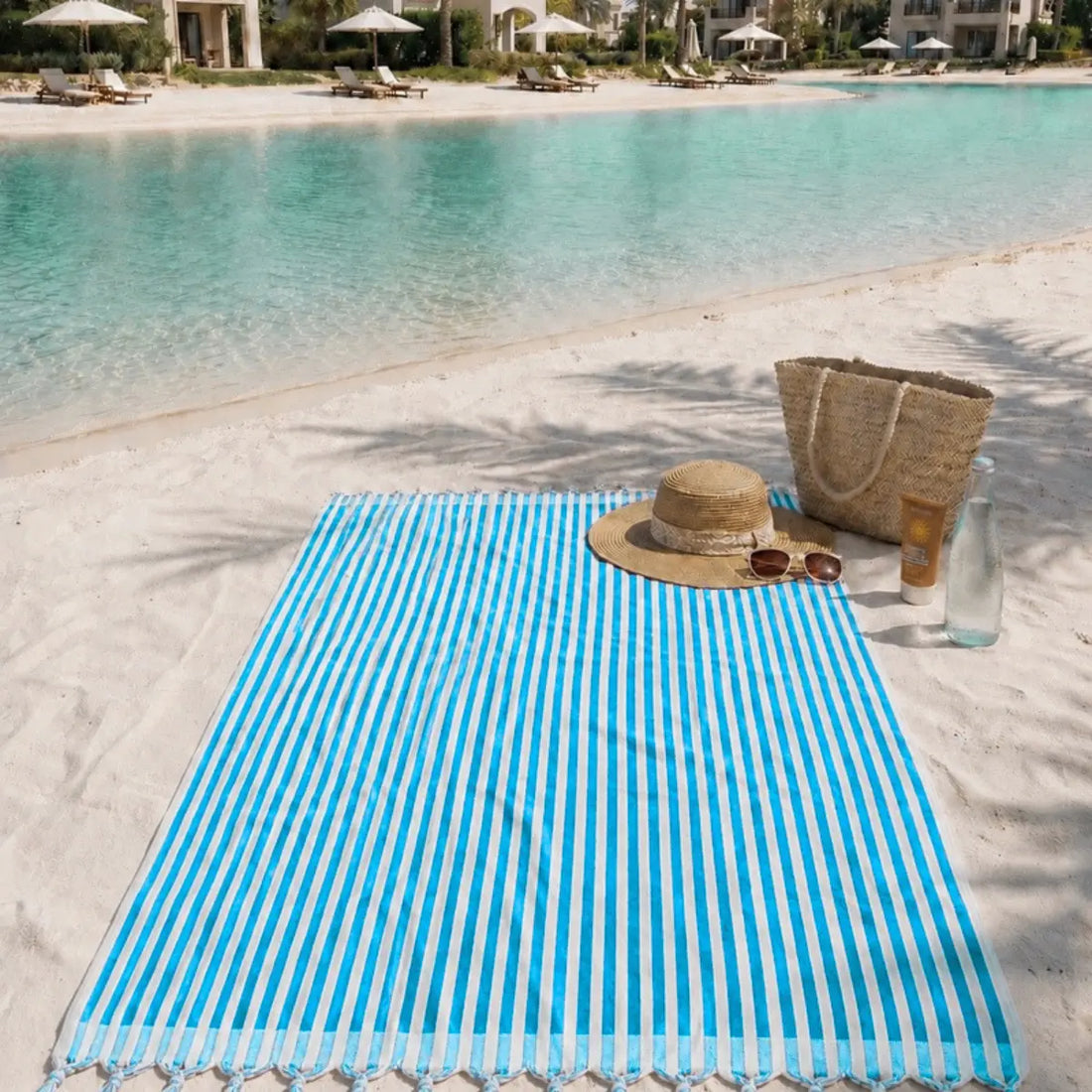 Cabana Stripe Beach Towels