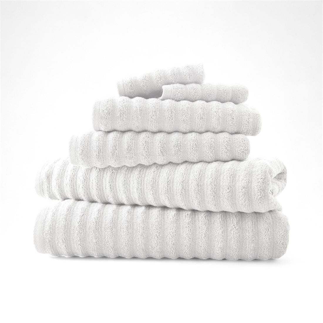6 PIECE WAVY TOWEL SET | 600GSM