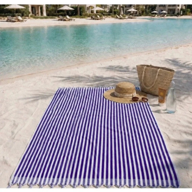 Cabana Stripe Beach Towels
