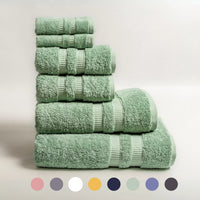 6 PIECE TOWEL SET | 650GSM