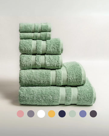 6 PIECE TOWEL SET | 650GSM