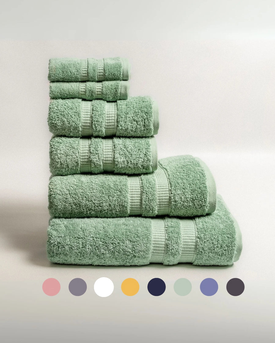 6 PIECE TOWEL SET | 650GSM