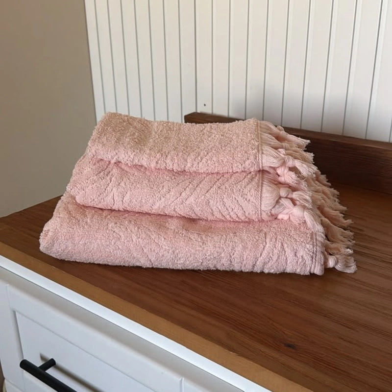 3 PIECE Foliage TOWEL SET | 600GSM