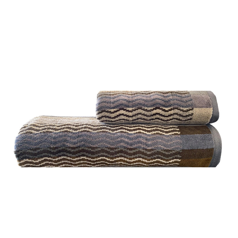 COASTAL EARTH| 2 PIECE TOWEL SET