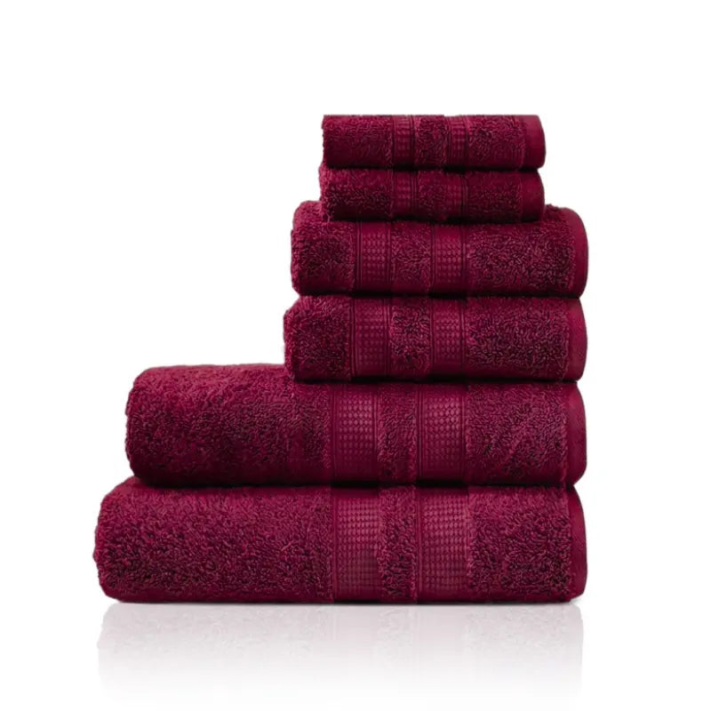 6 PIECE TOWEL SET | 650GSM