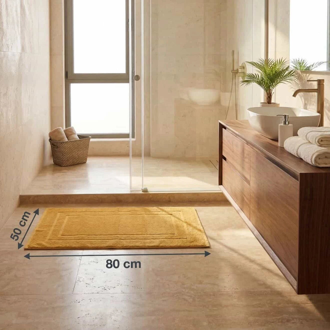 Essential Premium Cotton Bath Mat