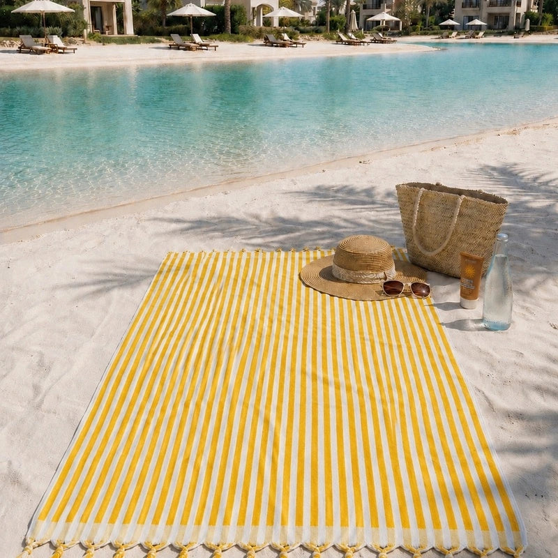 Cabana Stripe Beach Towels