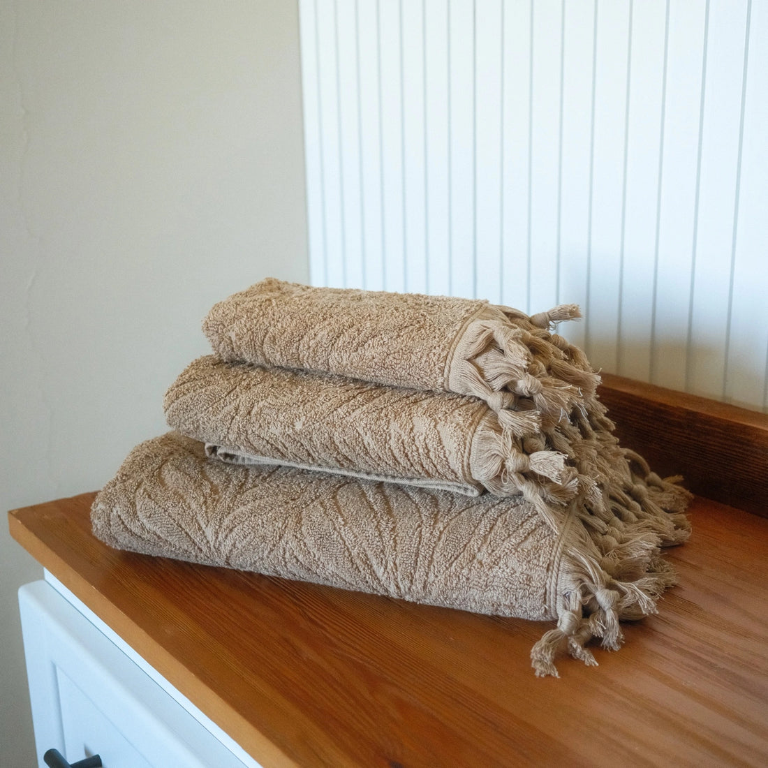 3 PIECE Foliage TOWEL SET | 600GSM