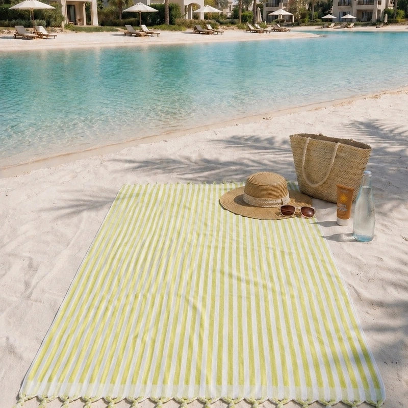 Cabana Stripe Beach Towels