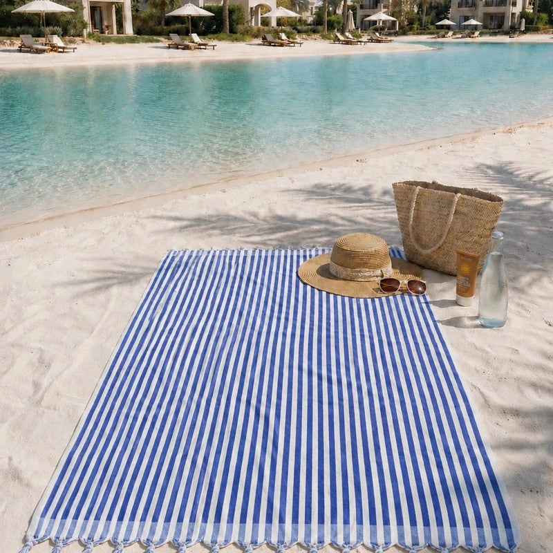 Cabana Stripe Beach Towels