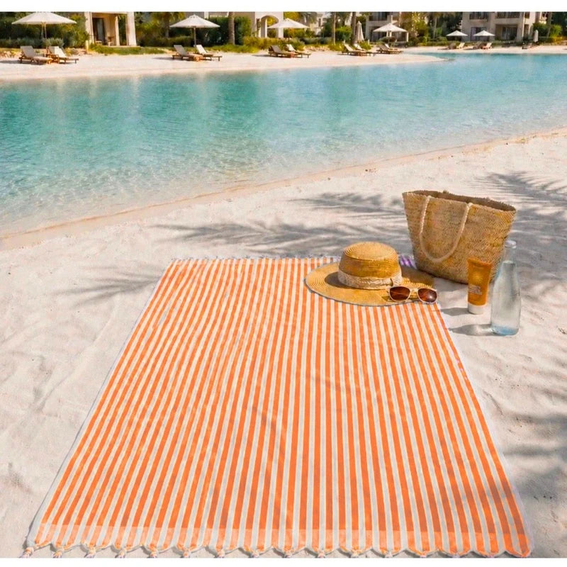 Cabana Stripe Beach Towels