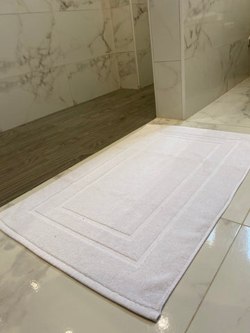 White Bath Mat