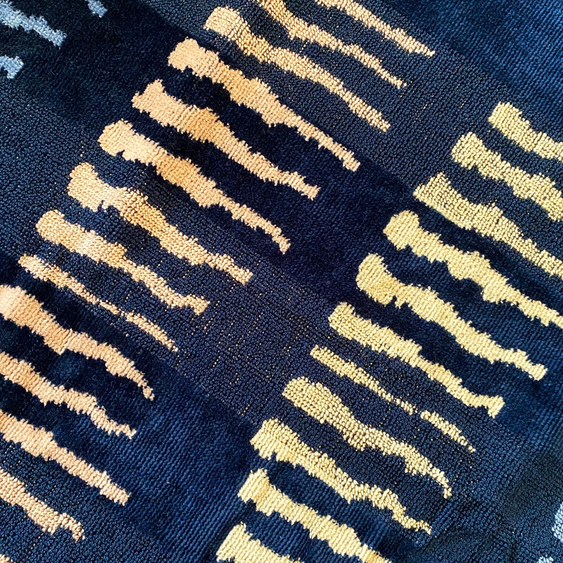 NAVY WAVE| 2 PIECE TOWEL SET