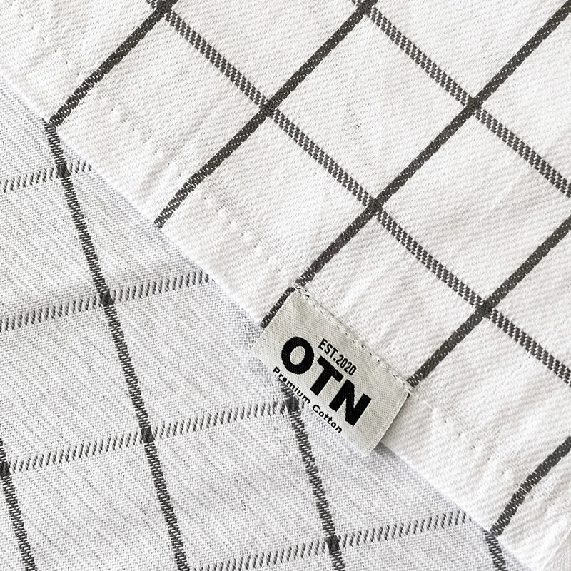 Dark Grey  Kitchen Towels - 3 Towels/Pack