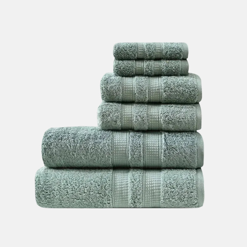 مجموعة من 6 مناشف