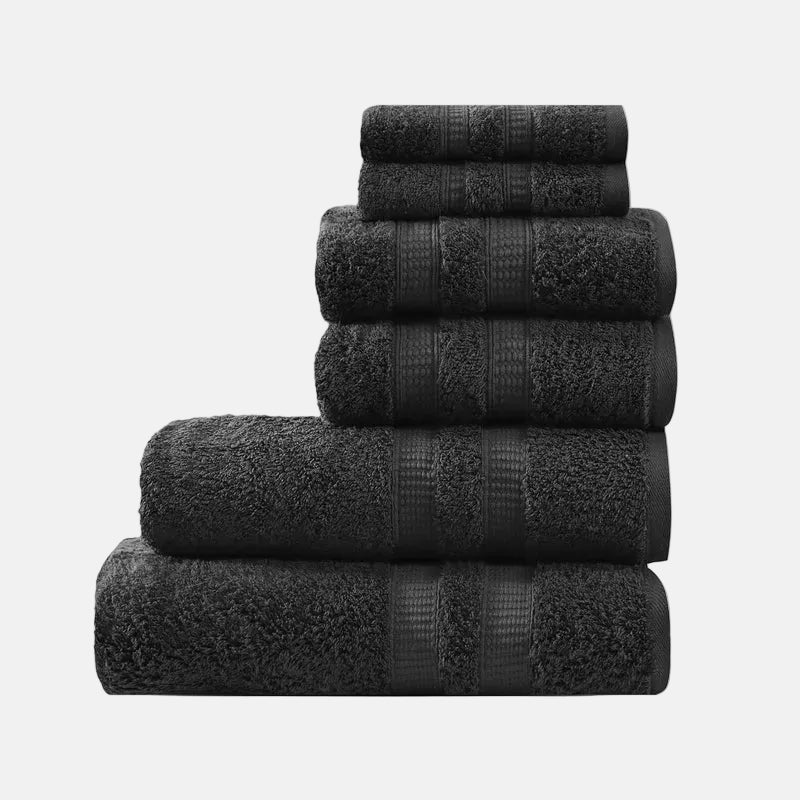 مجموعة من 6 مناشف