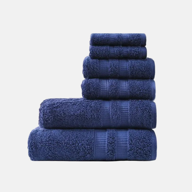 مجموعة من 6 مناشف