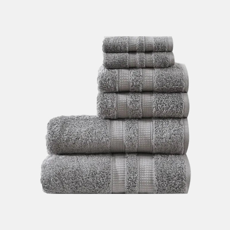 مجموعة من 6 مناشف