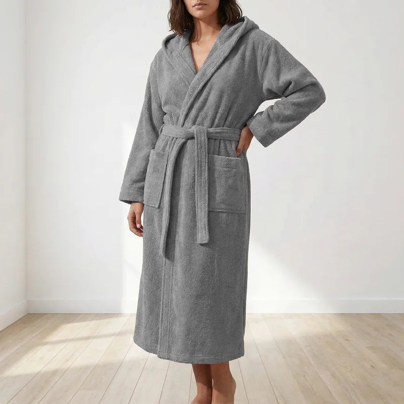 رداء حمام وردي