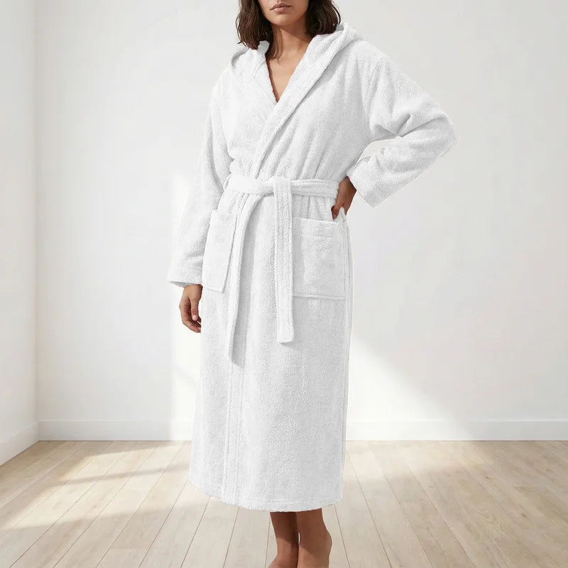 رداء حمام وردي