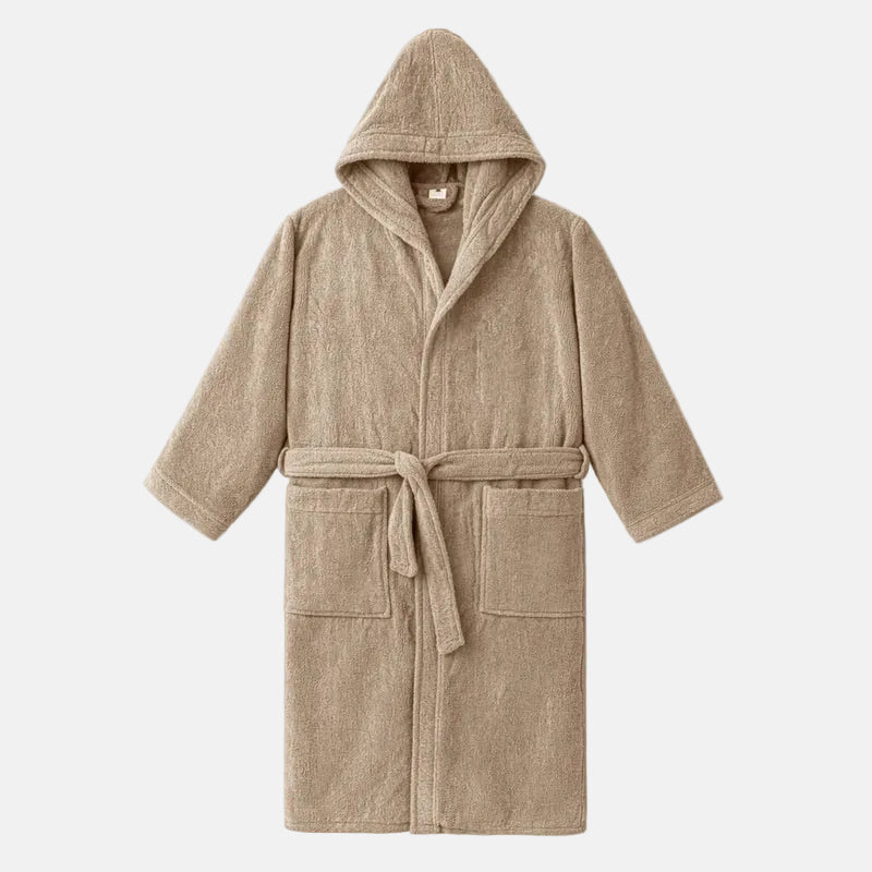 رداء حمام وردي